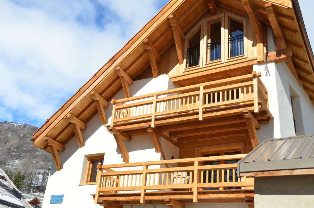 Le Gabion, Luxueux Appartement Avec Sauna, Serre Chevalier Vallee 圣沙夫雷 外观 照片