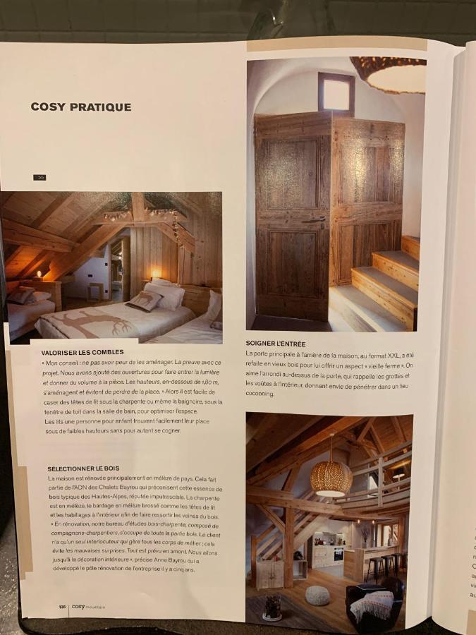 Le Gabion, Luxueux Appartement Avec Sauna, Serre Chevalier Vallee 圣沙夫雷 外观 照片